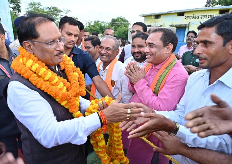 रायगढ़ मेरा परिवार, मैं अपने परिवार से मिलने आया हूँ : मुख्यमंत्री श्री विष्णु देव साय
