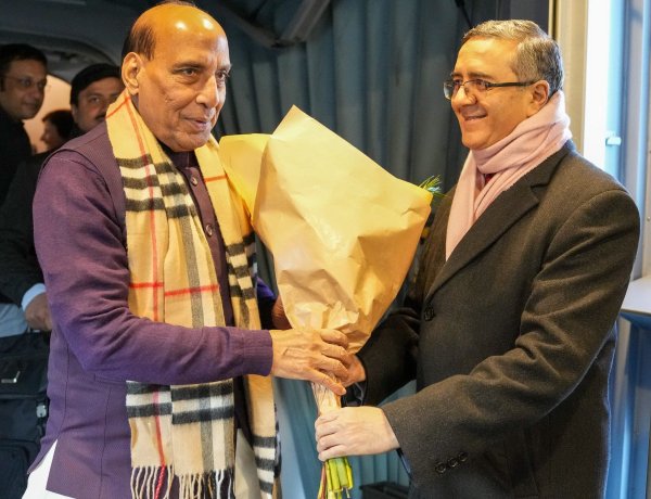 जर्मनी की तीन दिवसीय राजकीय यात्रा पर म्‍युनिख पहुंचे रक्षा मंत्री राजनाथ सिंह